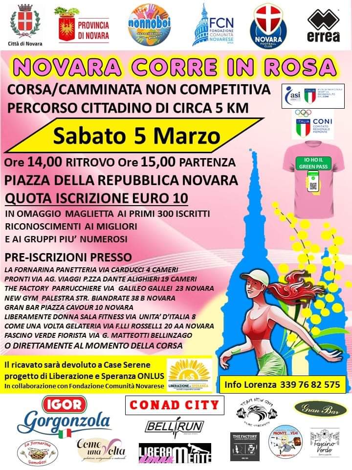 corre in rosa