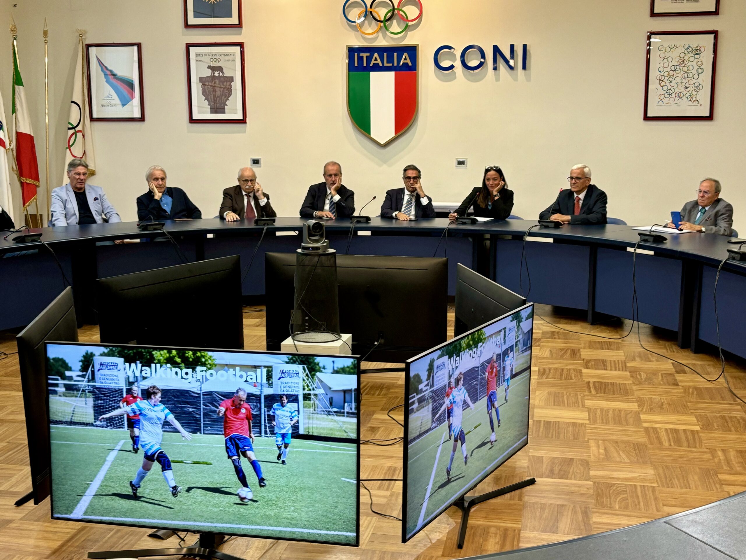 Presentato al CONI il progetto Walking Football - ASI Nazionale